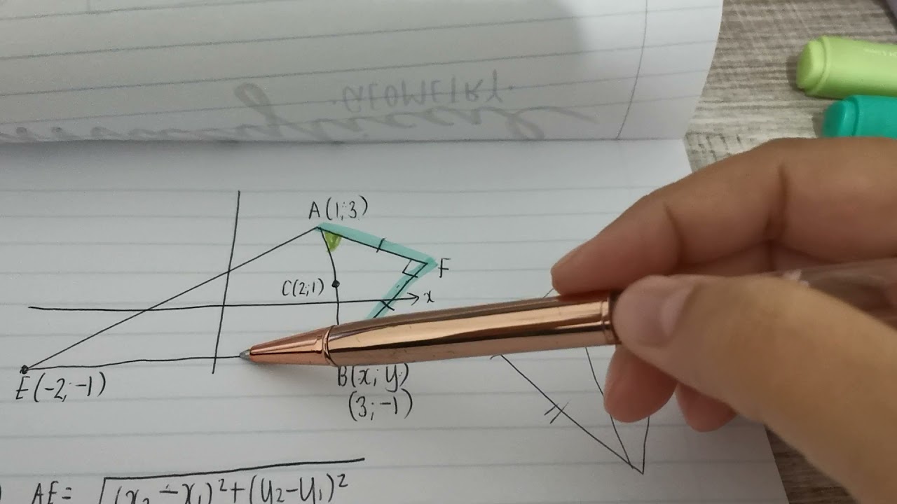 Grade 10 | Analytical Geometry | Recap and answering past paper question