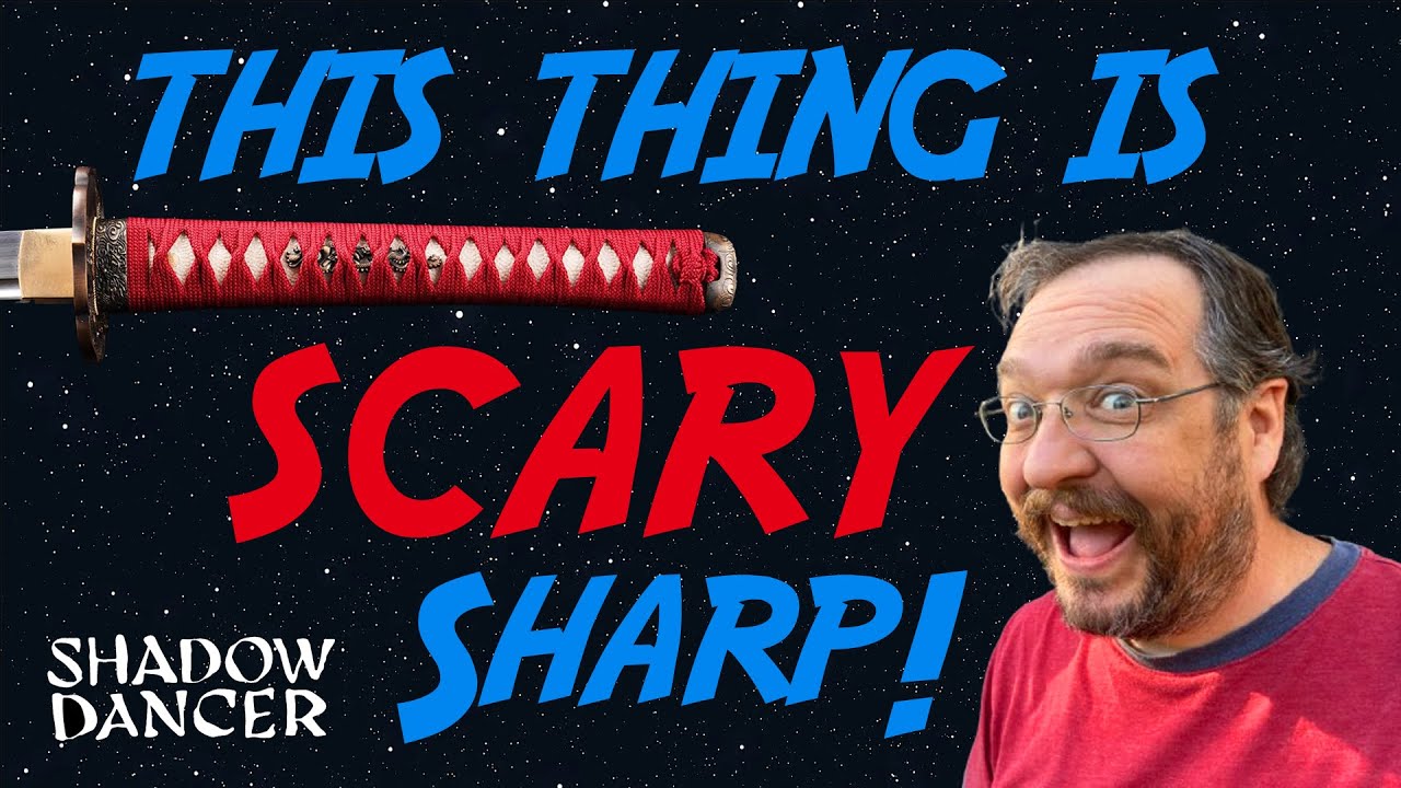 Shadow Dancer Katana - Unboxing the SHARPEST Katana I’ve Ever Owned! Wakakage has arrived!