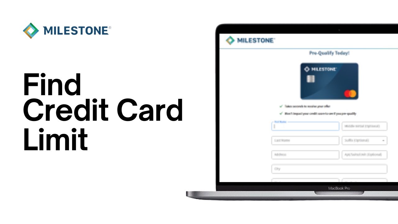 How To Find Milestone Credit Card Limit (The Milestone Mastercard&reg; - $700 Credit Limit)
