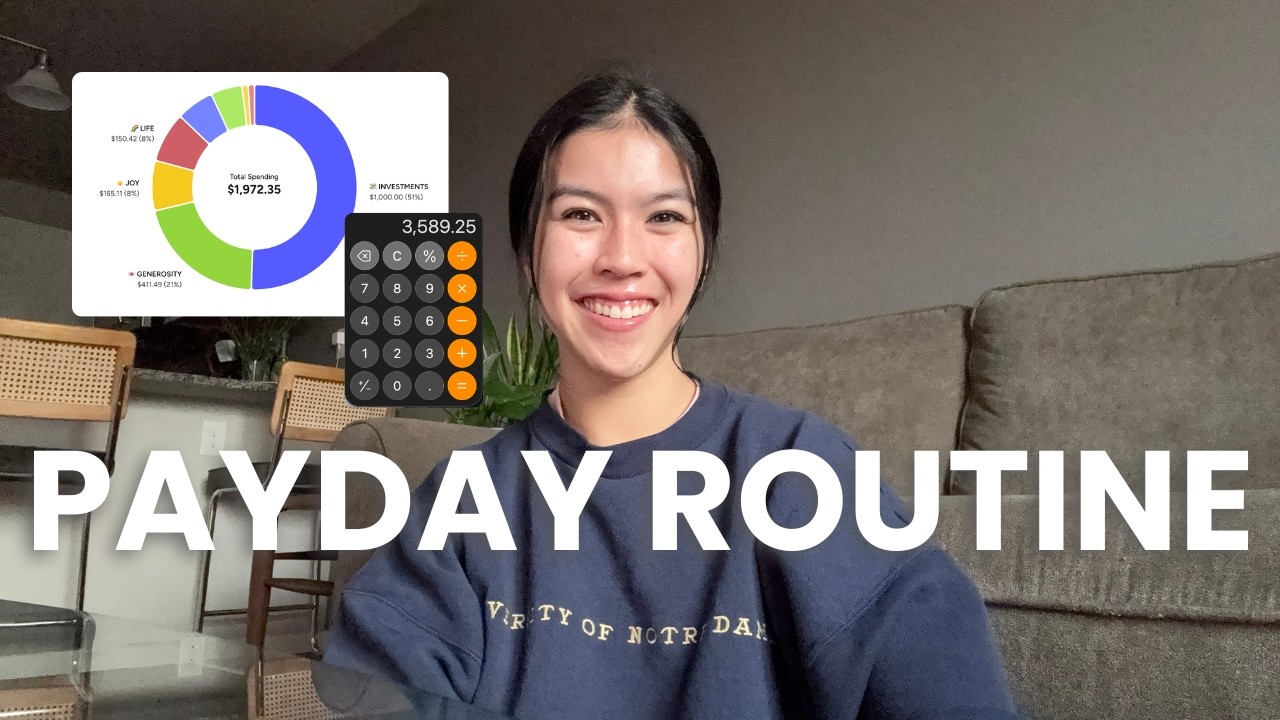 How I Budget My $3,580 Paycheck💰 payday routine & income and expenses!