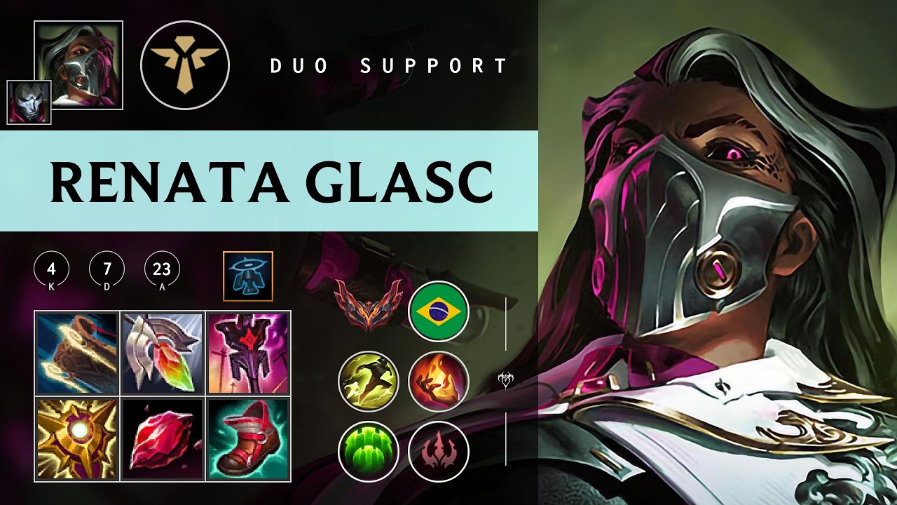 Renata Glasc Support vs Blitzcrank - BR Grandmaster Patch 26.05