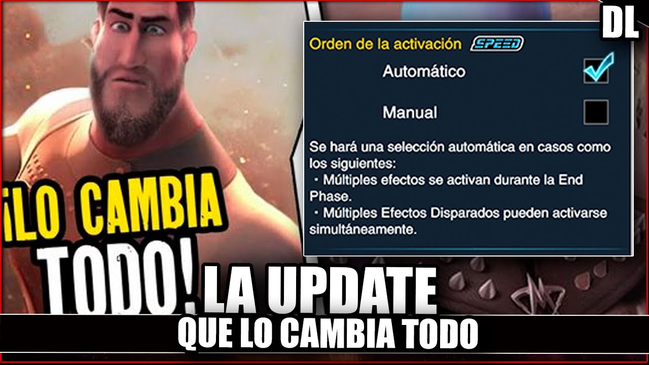 LA UPDATE QUE LO CAMBIA TODO EN  #DuelLinks  - ORDENAR CADENAS | Yu-Gi-Oh!