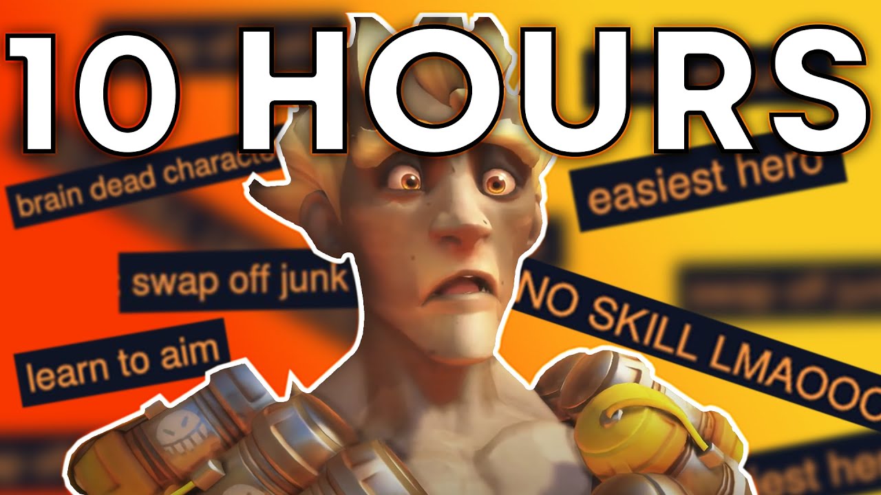 I Spent 10 HOURS Learning Junkrat to Prove He's the EASIEST Hero