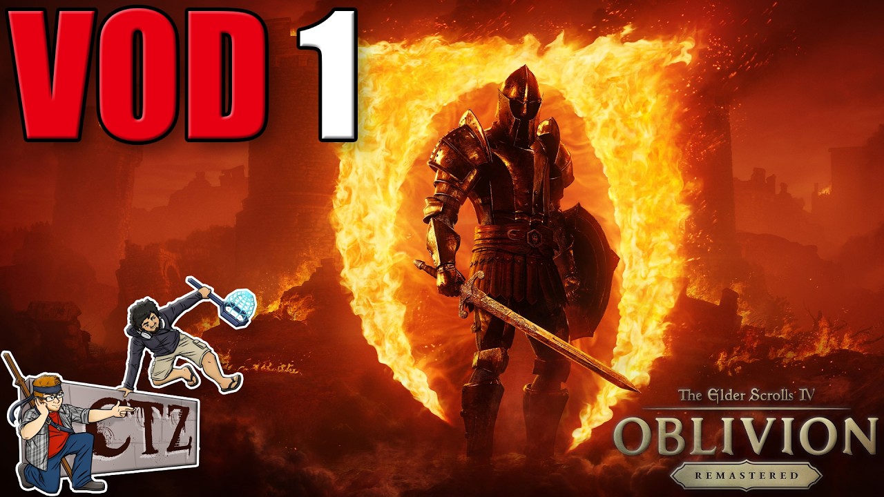 CTZ Stream Oblivion Remastered (VOD 01) Finished Installing