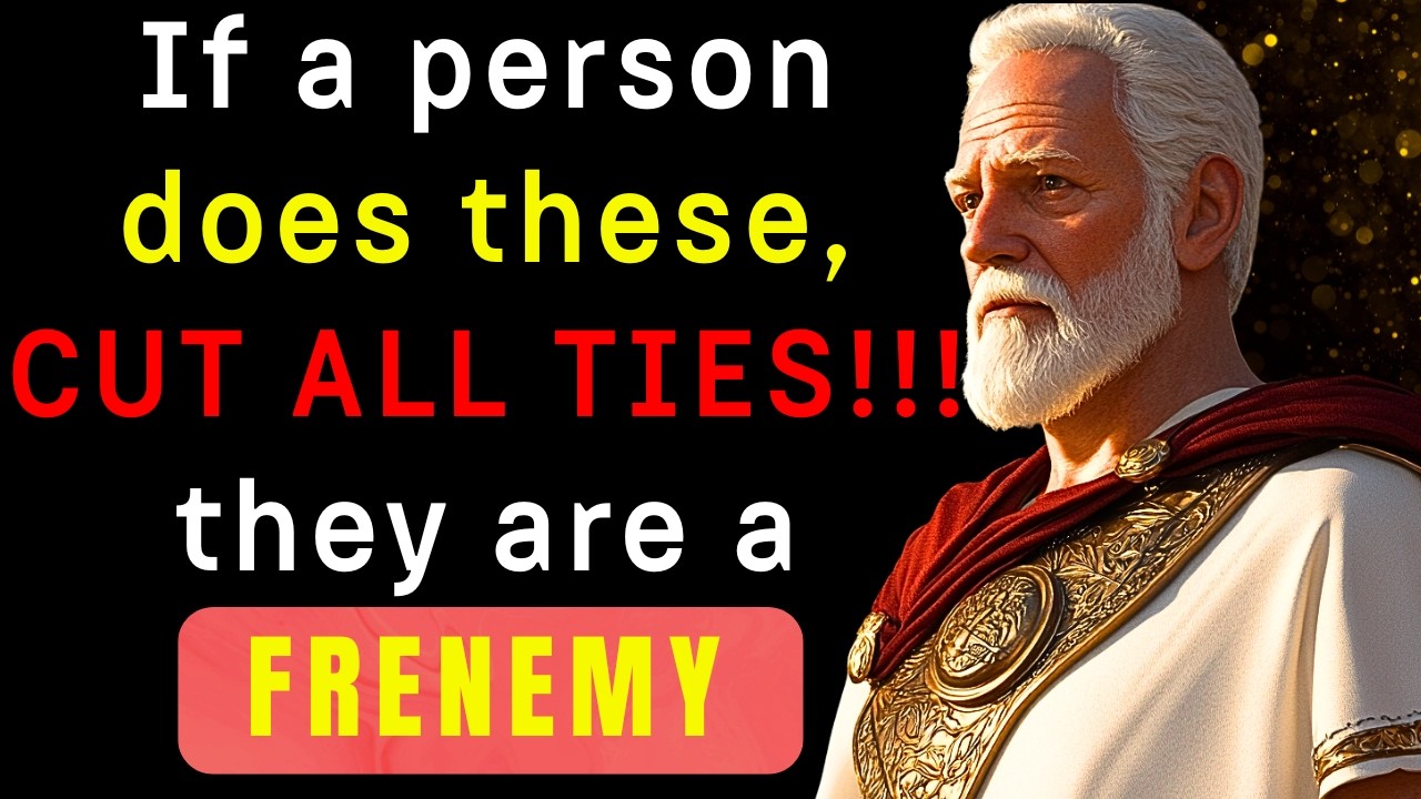 5 Signs You’re Dealing With a Frenemy (CUT ALL TIES!!!) | Stoic Philosophy | Stoic Viva