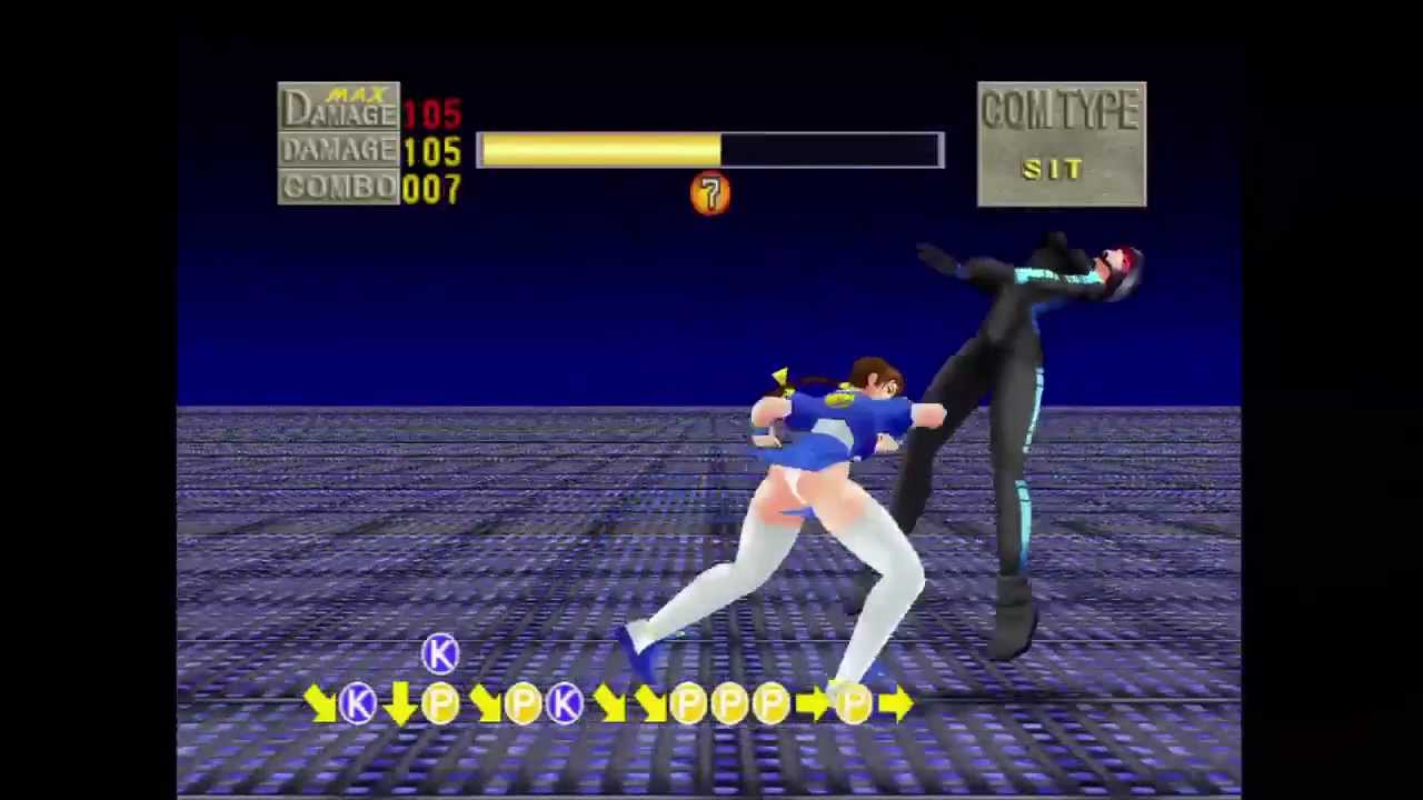 DOA1U Kasumi Xtreme Combos(DOA1Uかすみコンボ)
