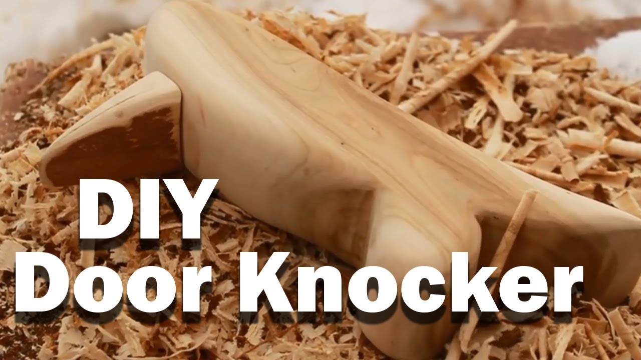 Real Russian Countryside. DIY. Wooden Door Knocker.