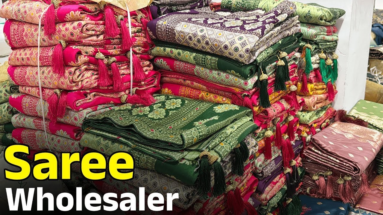 Saree Manufacturer & Wholesaler | Nepal Saree Wholesale | Wholesale Saree Market Surat #nepal #saree