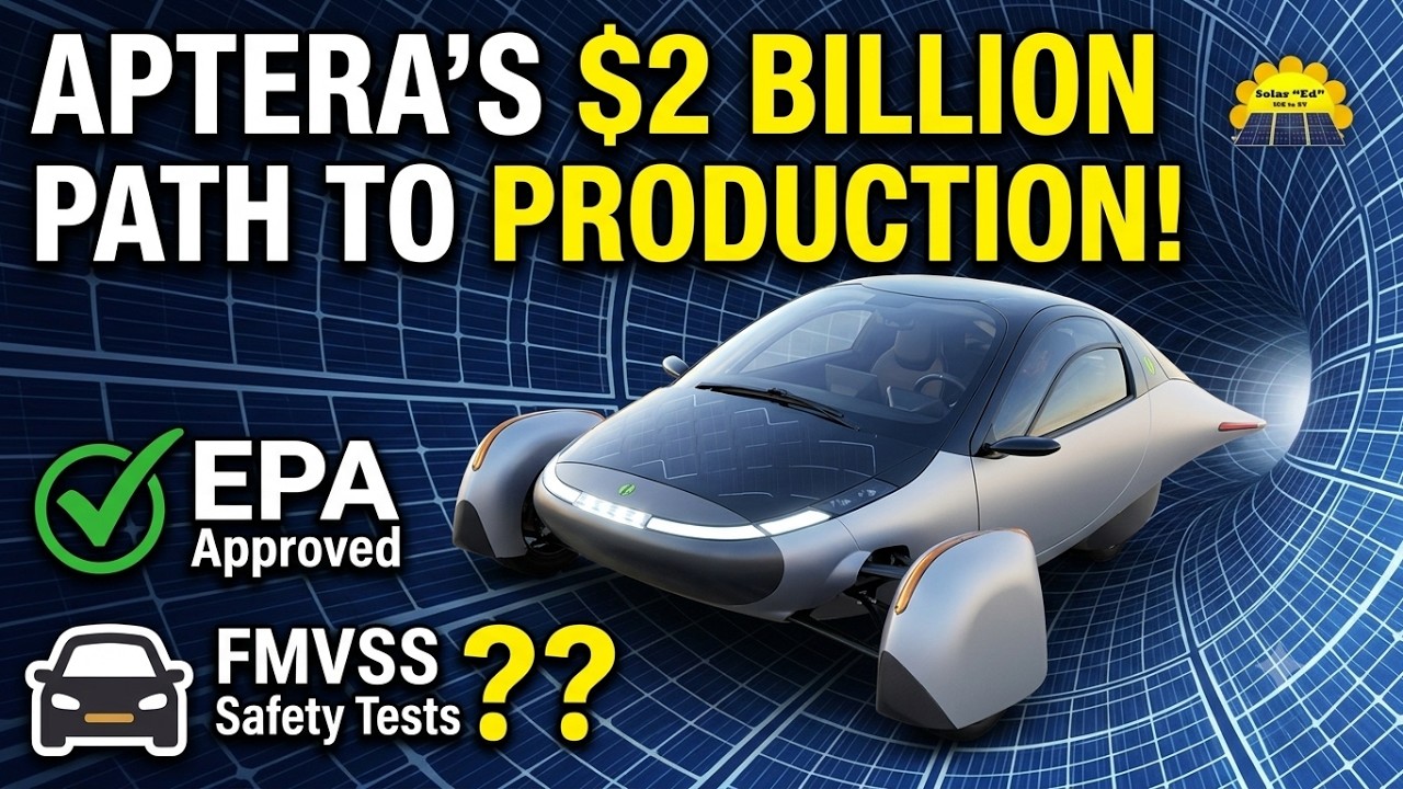 Aptera's $2 Billion  Plan To Production-Solar 