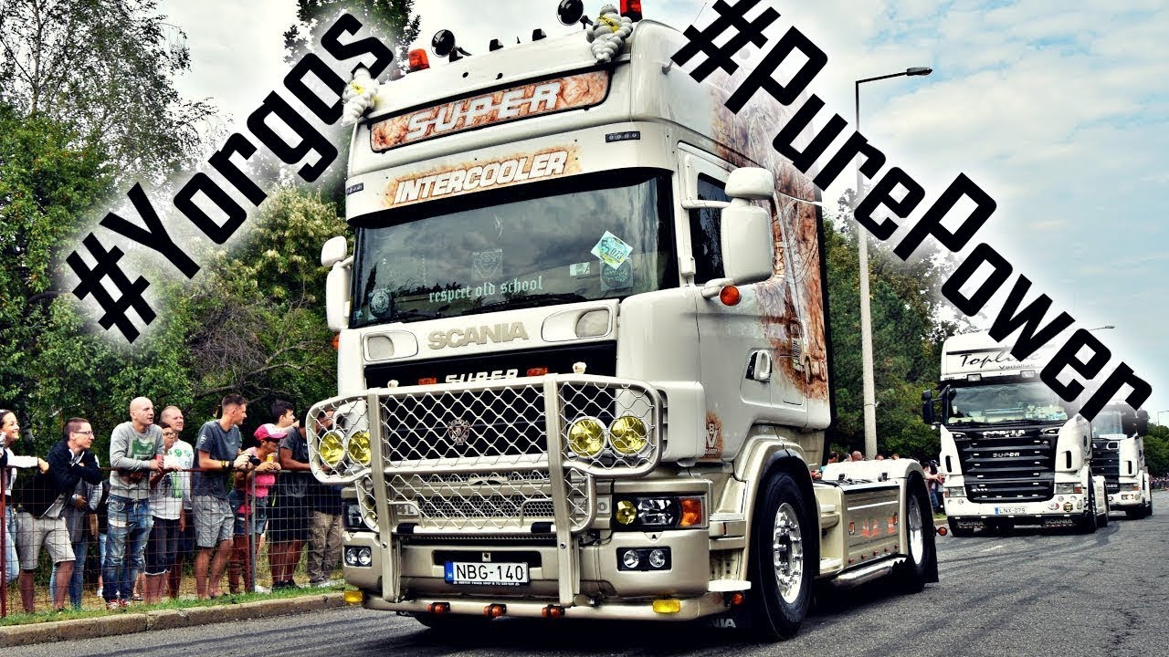 LOUD Scania 164l 580 V8 DRAG & RIDE ('Yorgos Project', Kaposi EV)