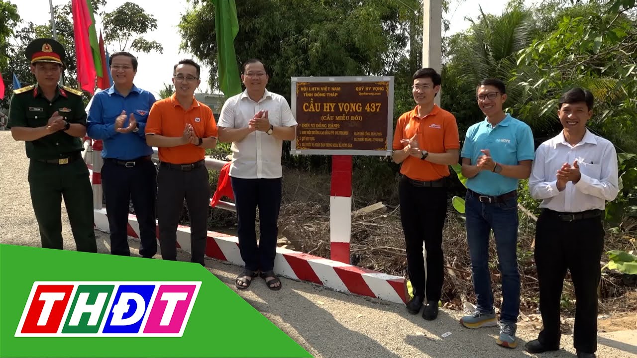 Xã Hòa Long: Khánh thành và khởi công 5 cây cầu Hy vọng | THDT