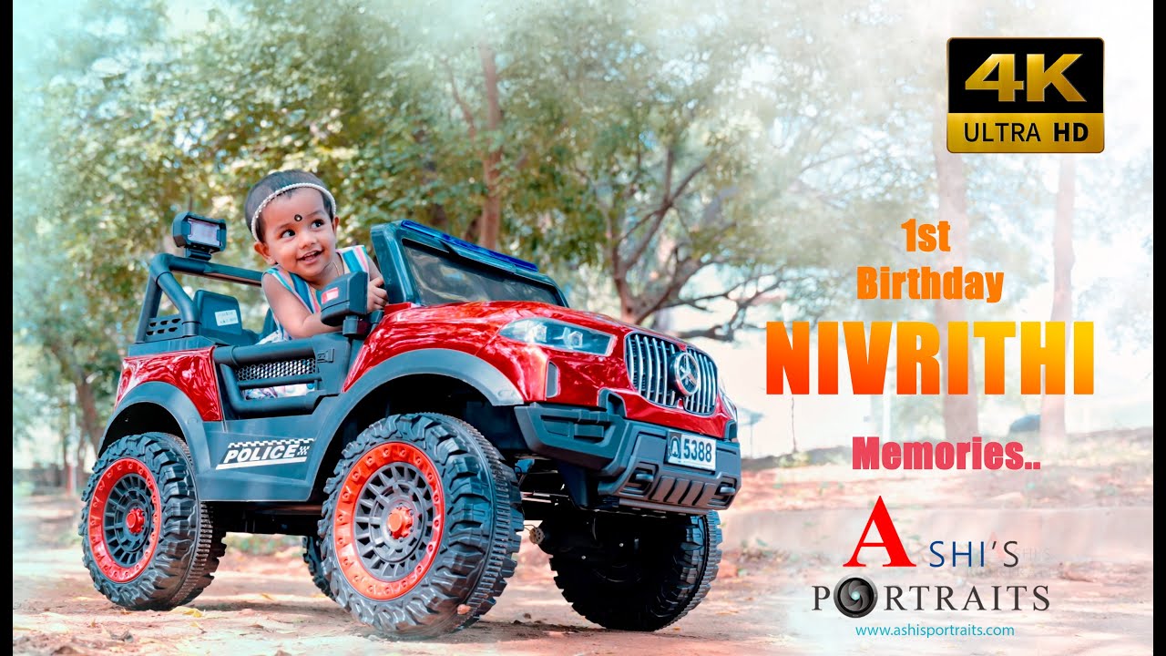 Nivrithi 1st Birthday Memories Song | 2025 | Birthday song | Telugu