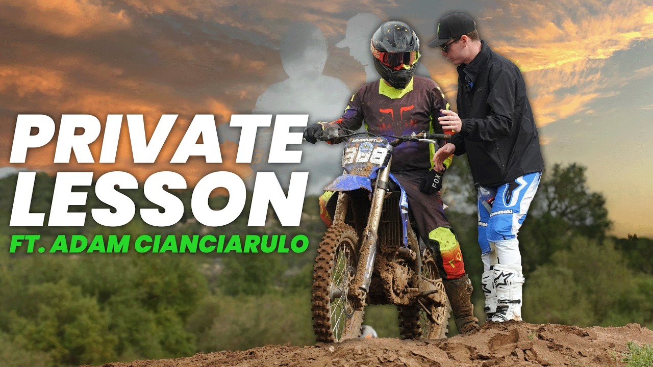 Private MX Lesson with Adam Cianciarulo