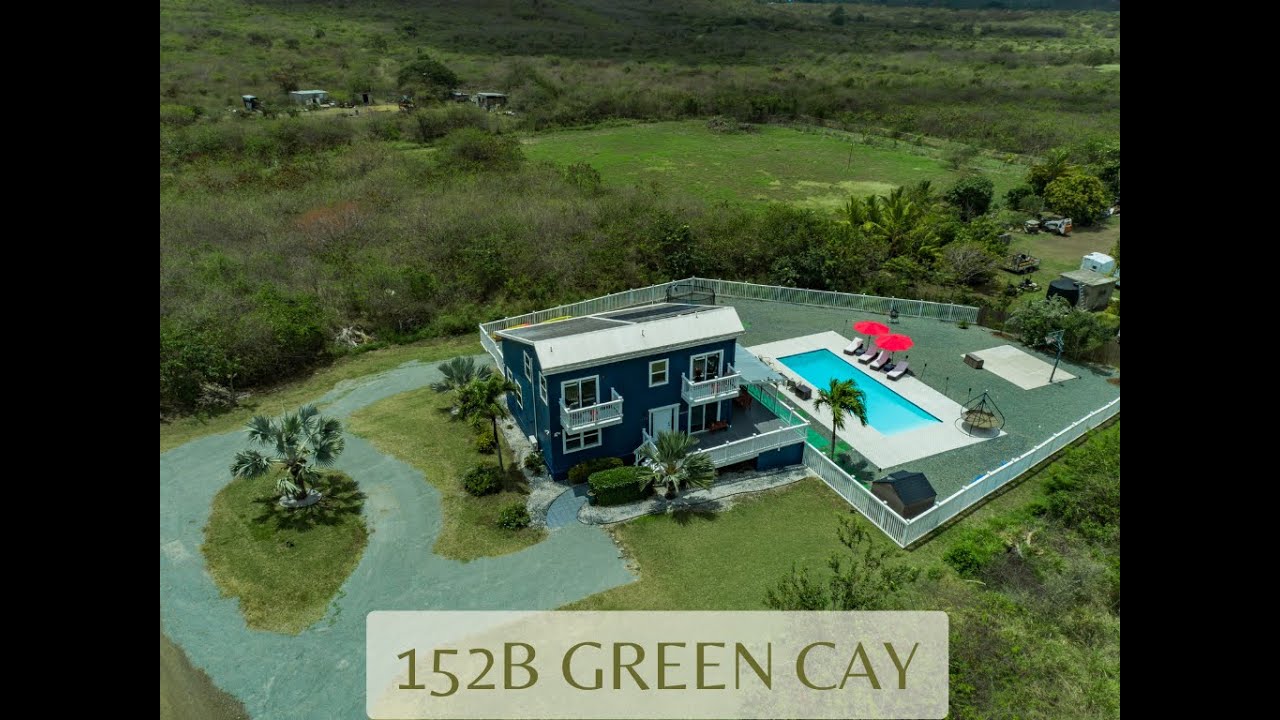 East End Family Home Pool Solar Net Metering St. Croix Virgin Islands Huge Yard Kid Pet Friendly