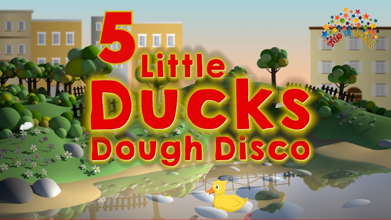 Dough Disco Five Little Ducks | Counting Song For Kids