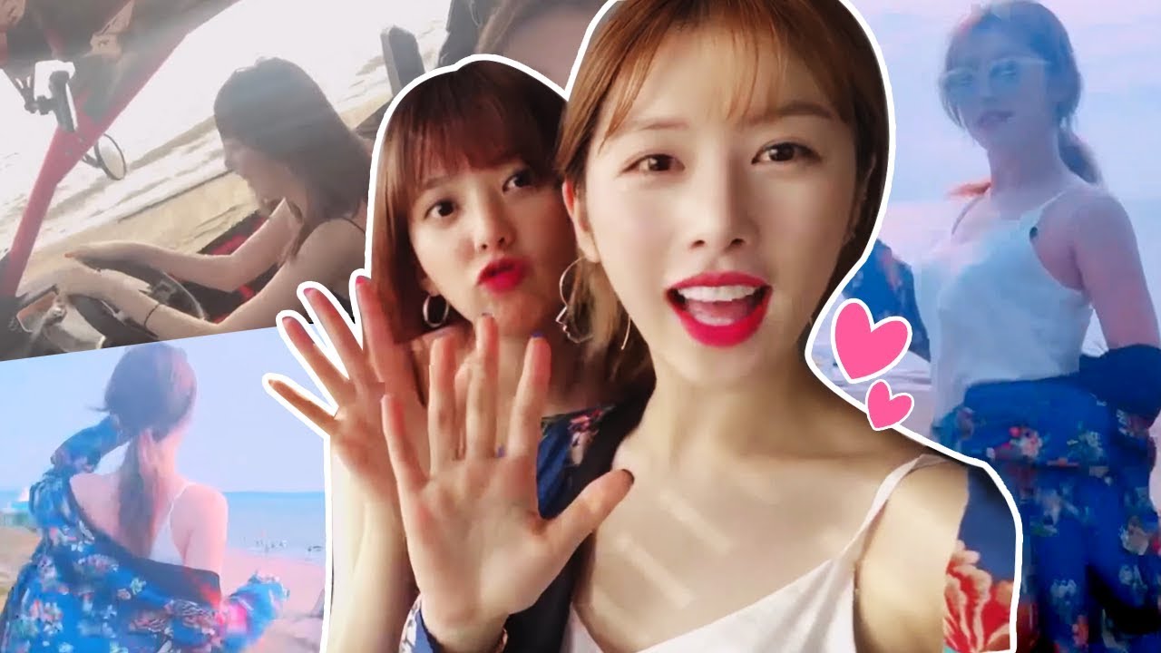 [UNI.T] Girl Group's Vacation!! We went to a beach in the summer~!