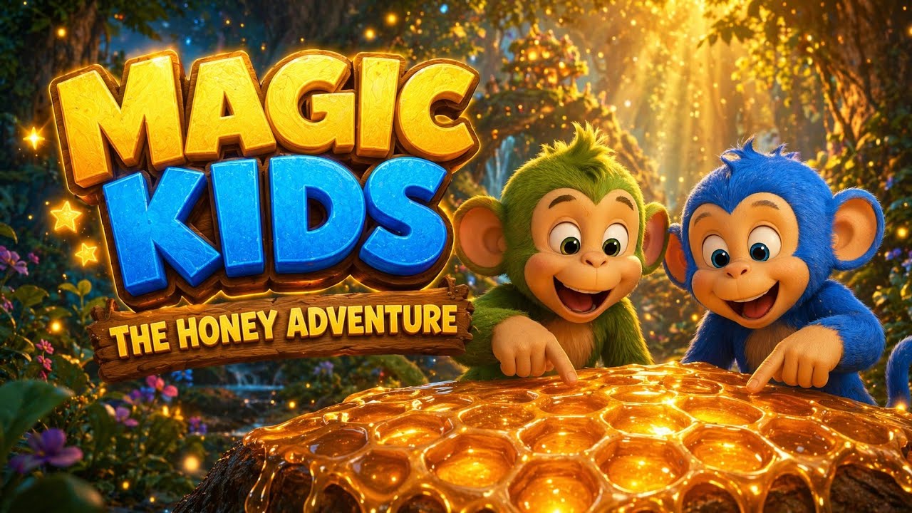 Magic Kids adventure cartoon 