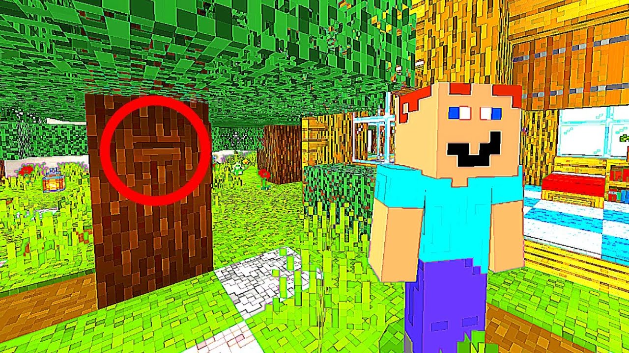 Minecraft find the button