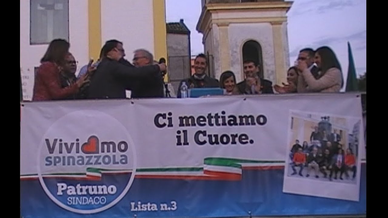 3 giugno 2016 Comizio Finale lista n. 3 ViviAmo Spinazzola la lista del cuore