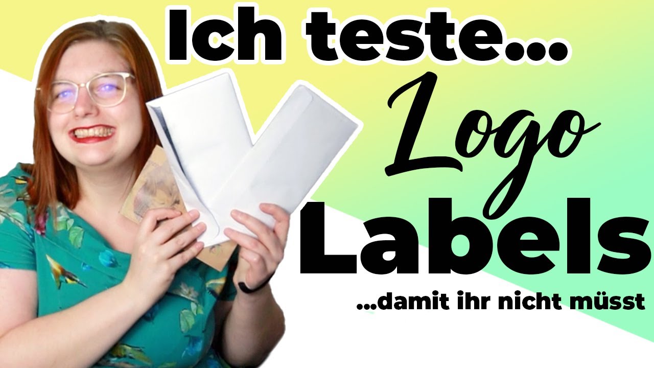 Ich teste Logo Labels, damit ihr nicht müsst!