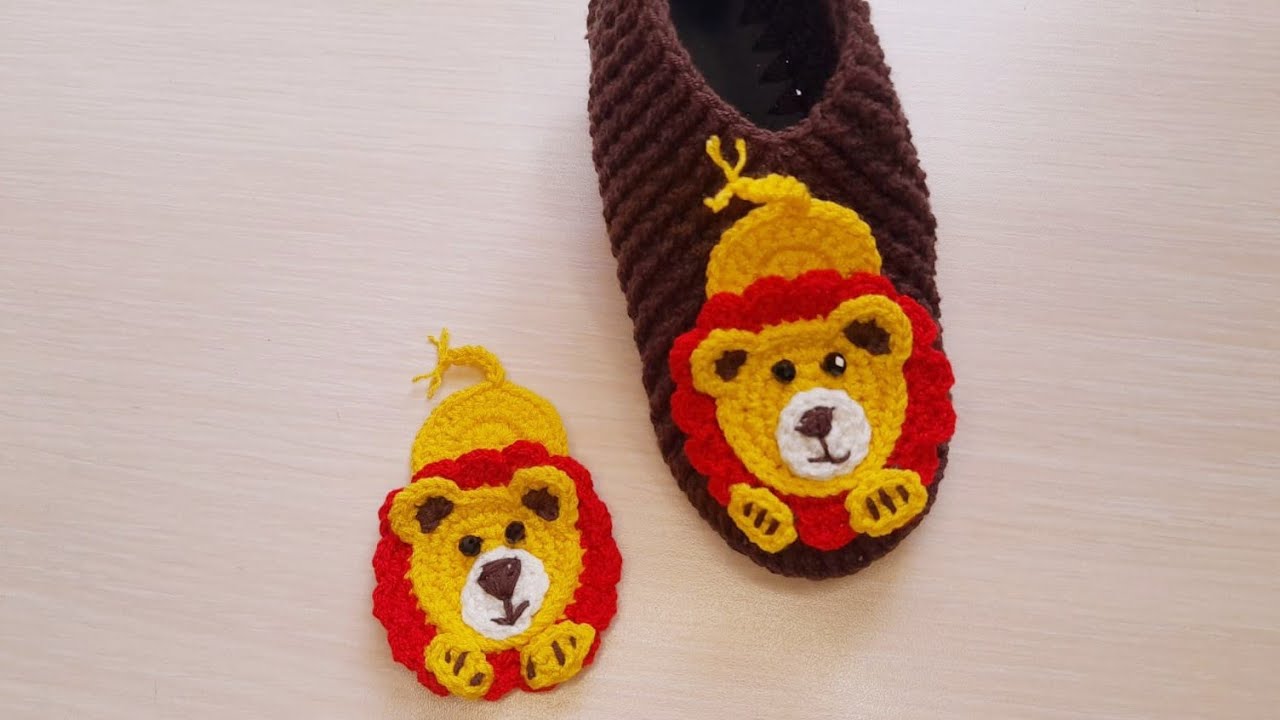 En kolay tığ işi örgü aslan figürü yapimi 🦁🦁🦁 