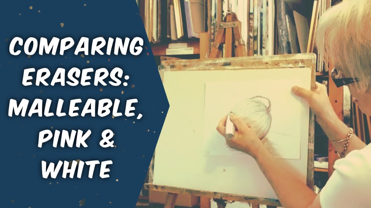 Comparing Pink, White, Malleable and Electric Erasers