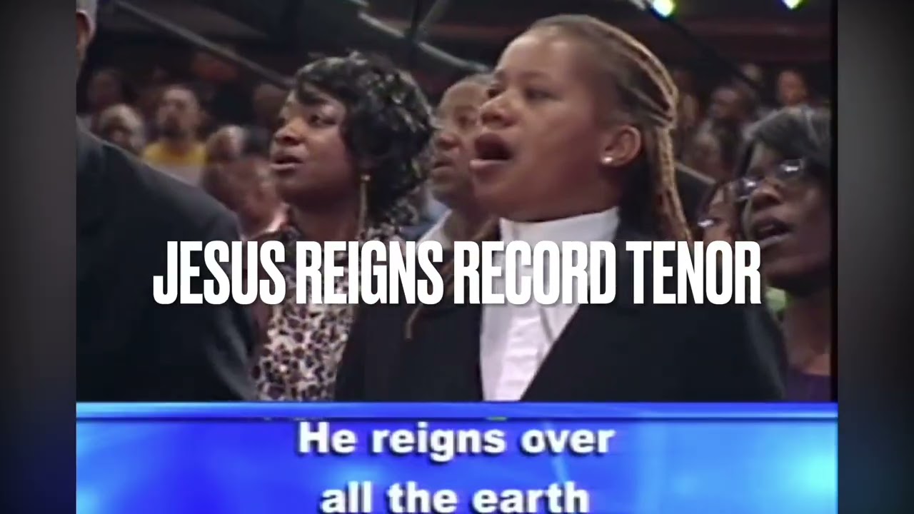 Jesus Reigns TENOR RECORD VERSION (COVER)