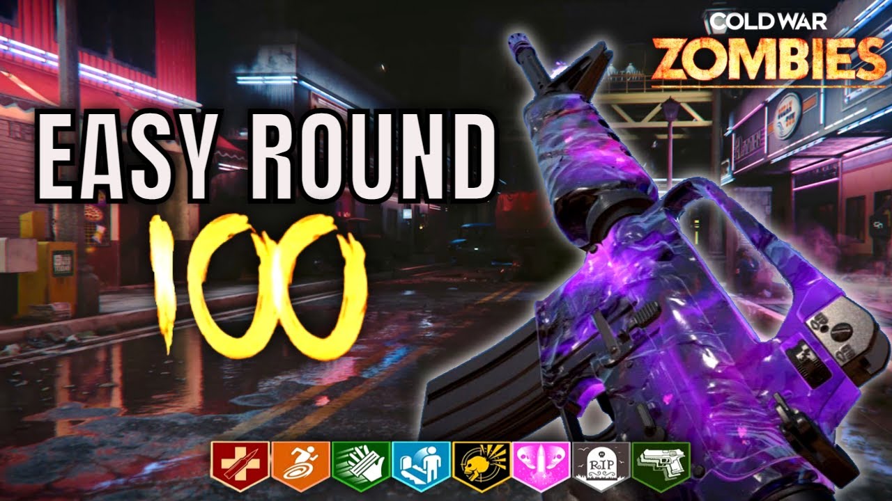 INSANE HIGH ROUND STRATEGY! COLD WAR ZOMBIES FORSAKEN (Easy Round 100)