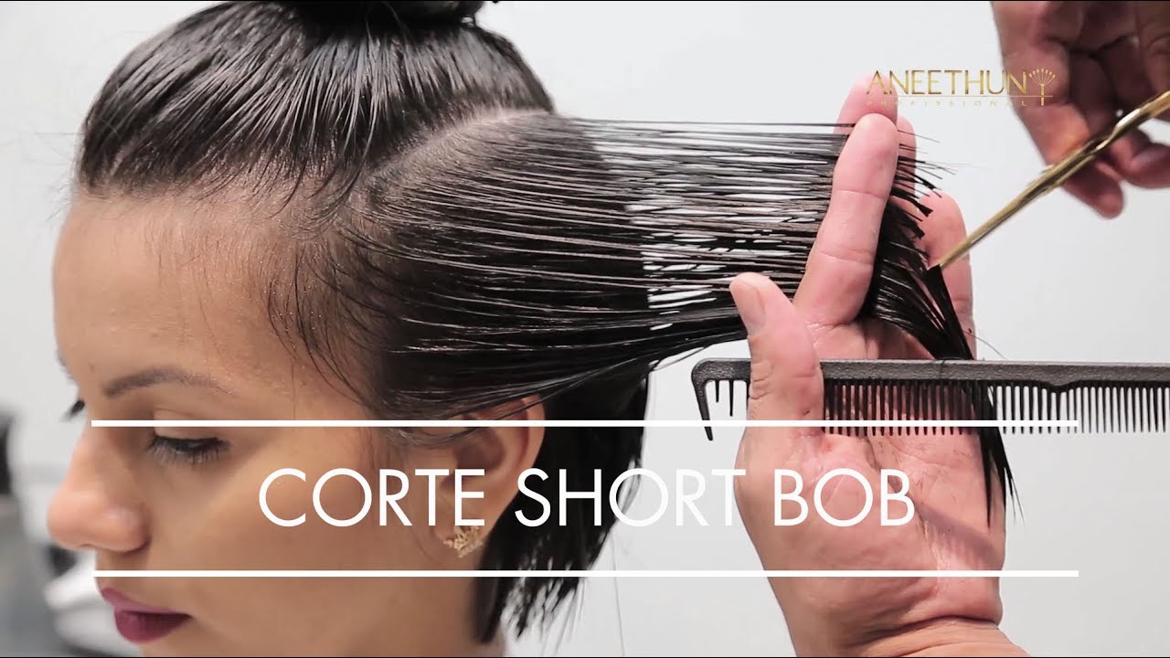 Academia Aneethun - Como Fazer o Corte Tendência: Short Bob
