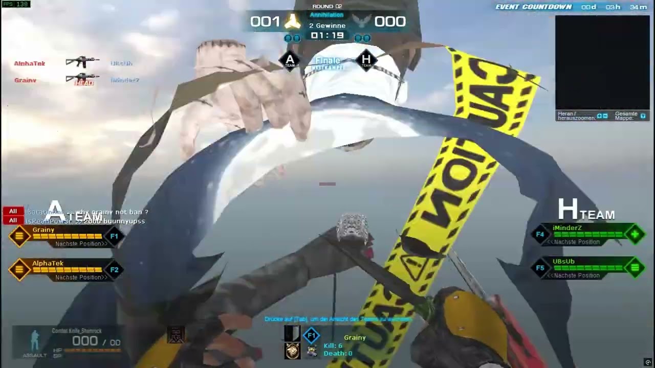 WarRock Grainy hacking GPS in Tournament