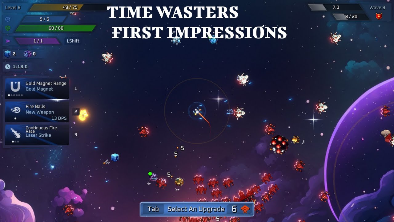 what is... time wasters | first impressions | bullet hell games