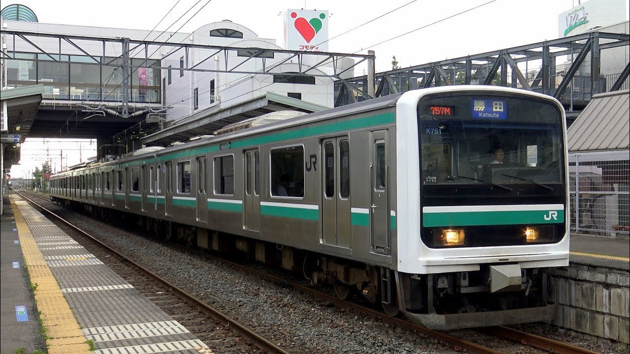 【4K】JR水戸線E531系(日立IGBT-VVVF)・E501系(東芝IGBT-VVVF)・651系「足利大藤まつり号」(界磁添加励磁制御)到着・発車シーン集 結城駅にて