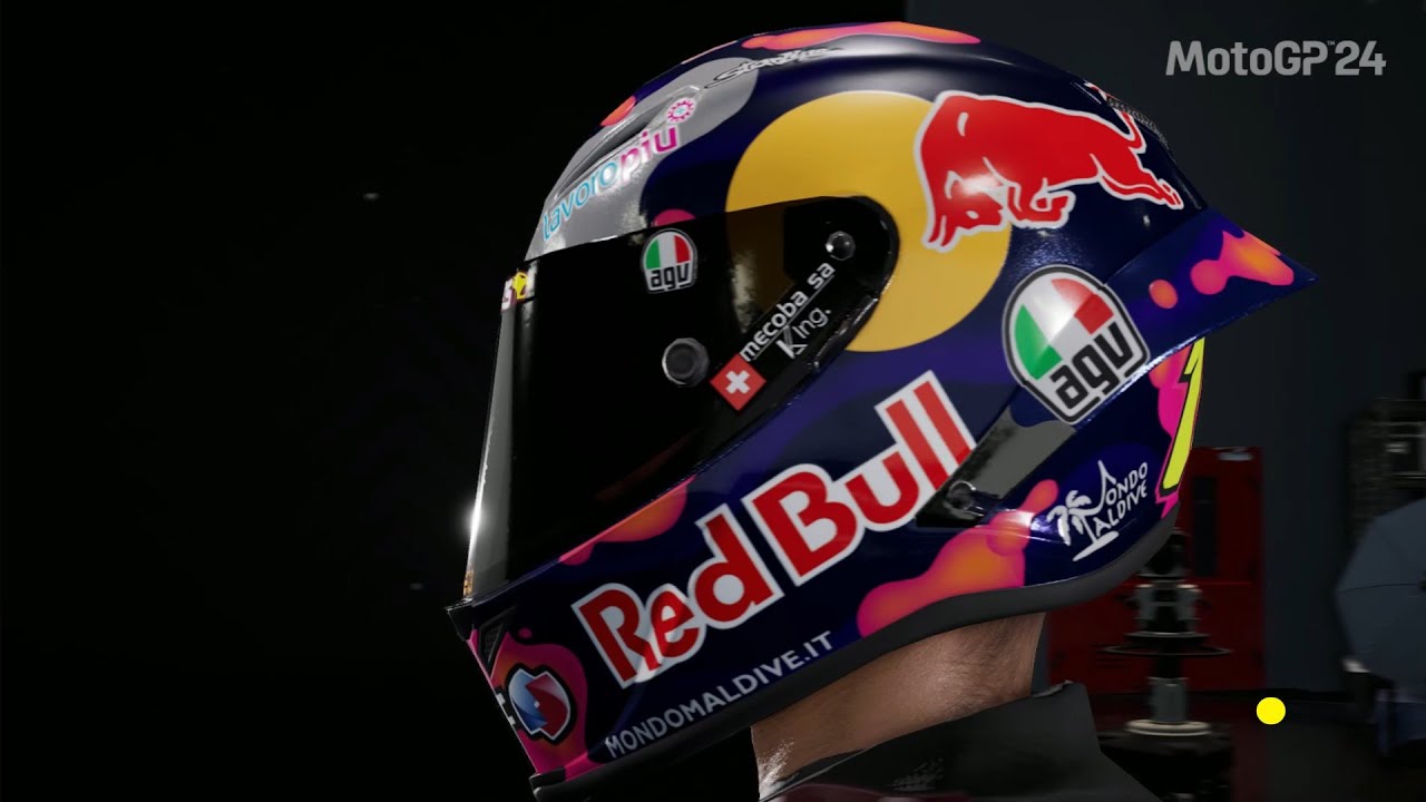 MotoGP 24 - All Moto2 & Moto3 helmets showcase