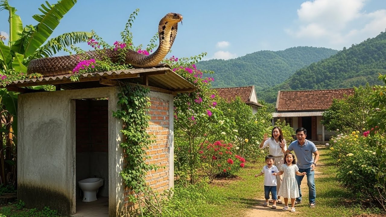Cuộc gọi khẩn cấp :người dân sợ hãi khi rắn hổ mang xuất hiện trong nhà gần đây rất nhiều