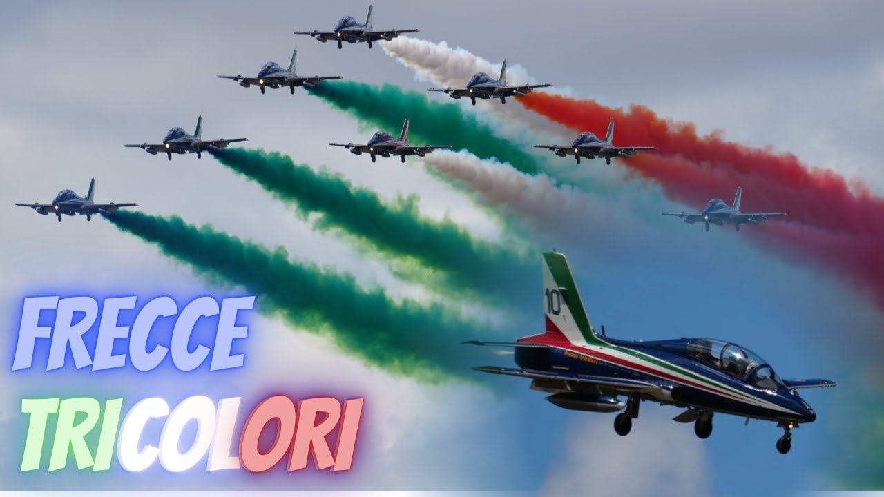 Dazzling Frecce Tricolori Sunday Demo .. 2025 RIAT