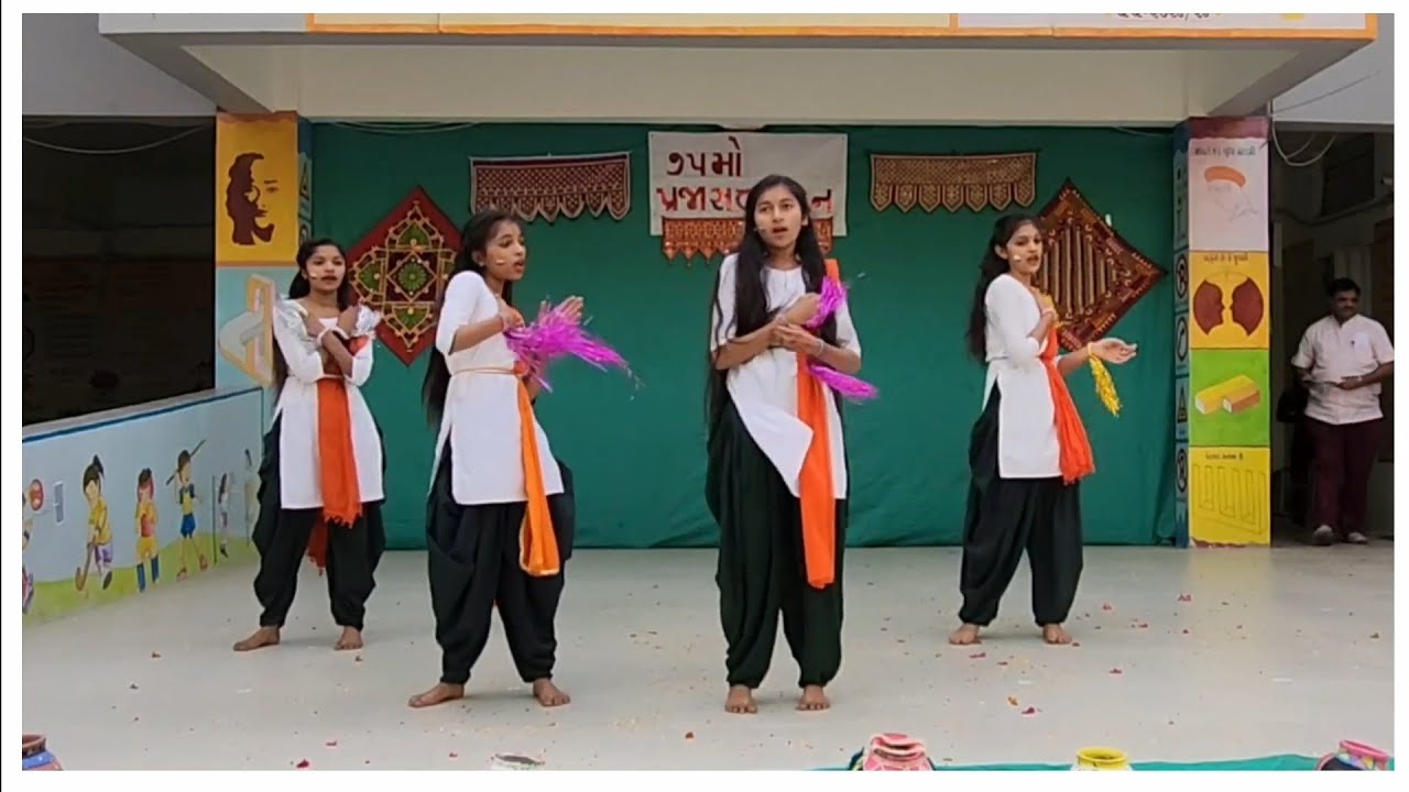 lehra do patriotic dance std 8 malanka primary school D.bhavnagar