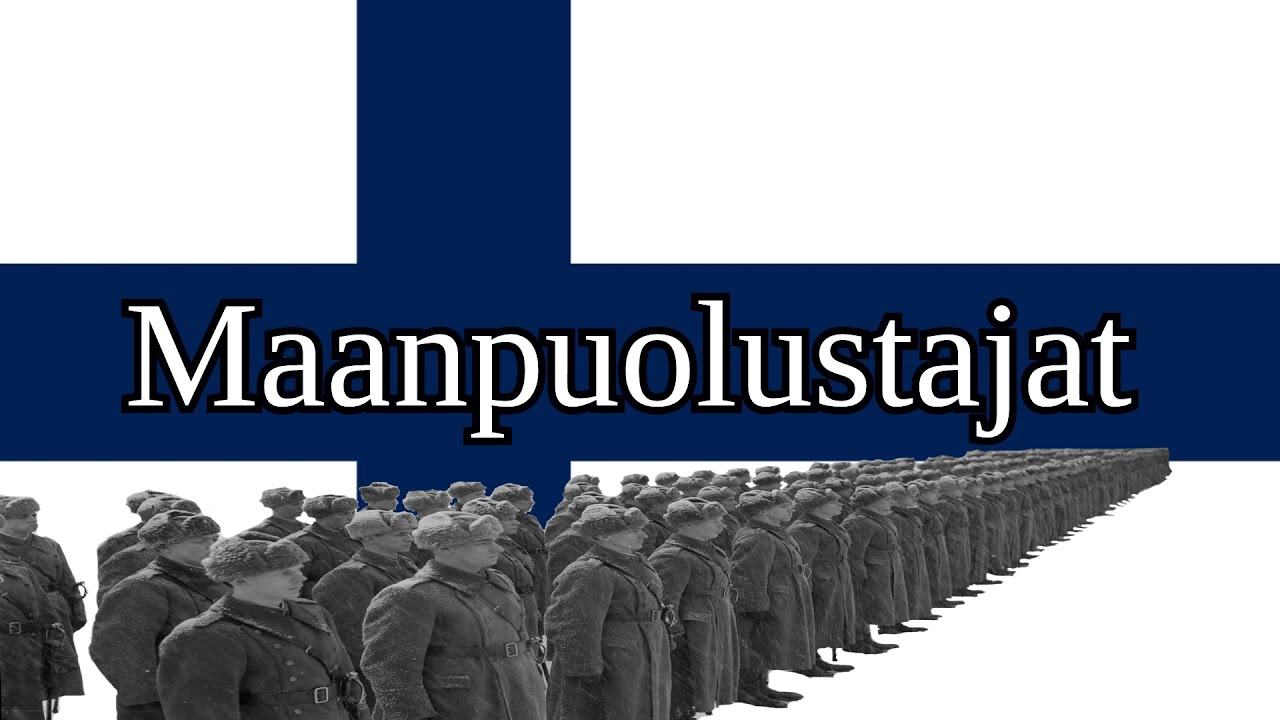 Maanpuolustajat - Finnish March [Sanat] + [English Lyrics]
