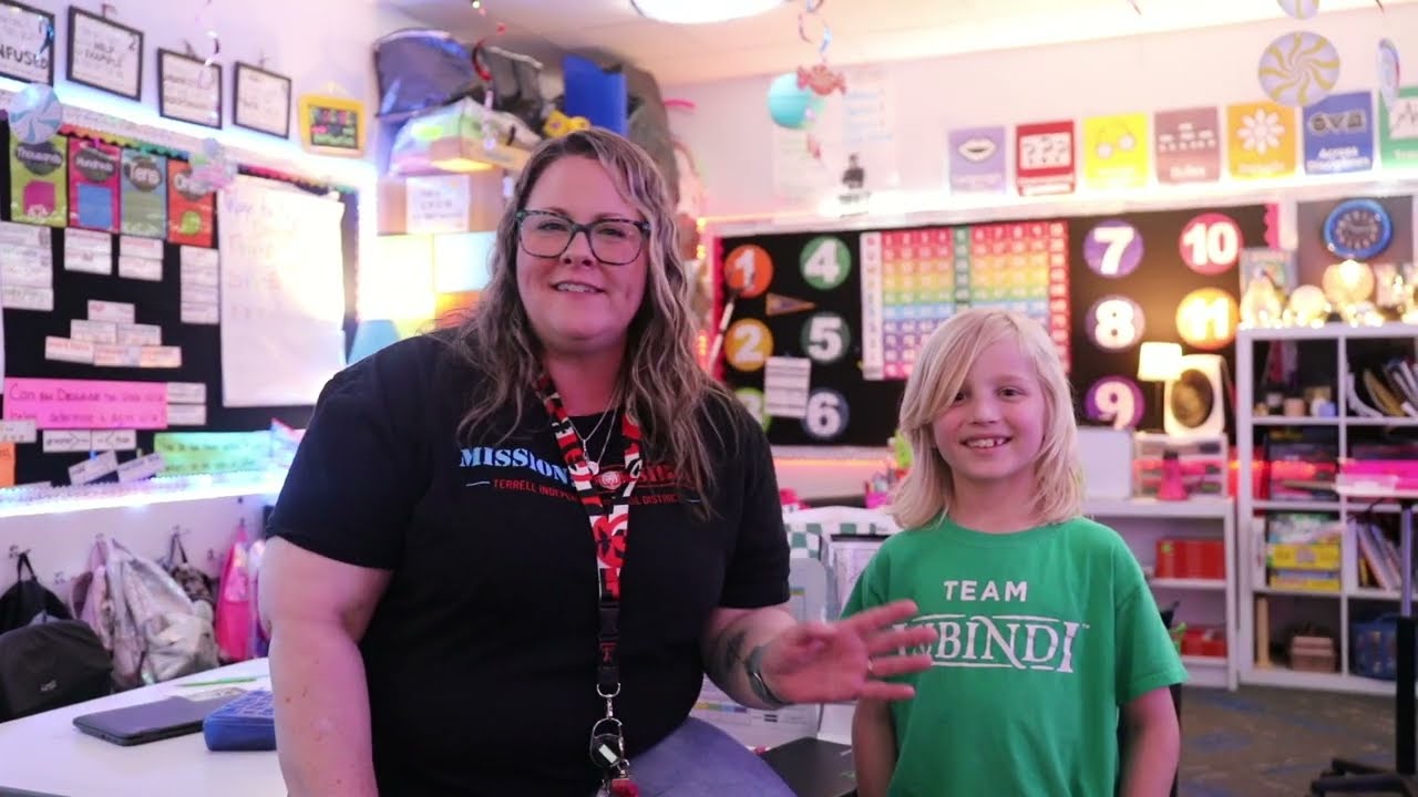 Thank you Terrell ISD Excellence Foundation for Blue Sky Grant