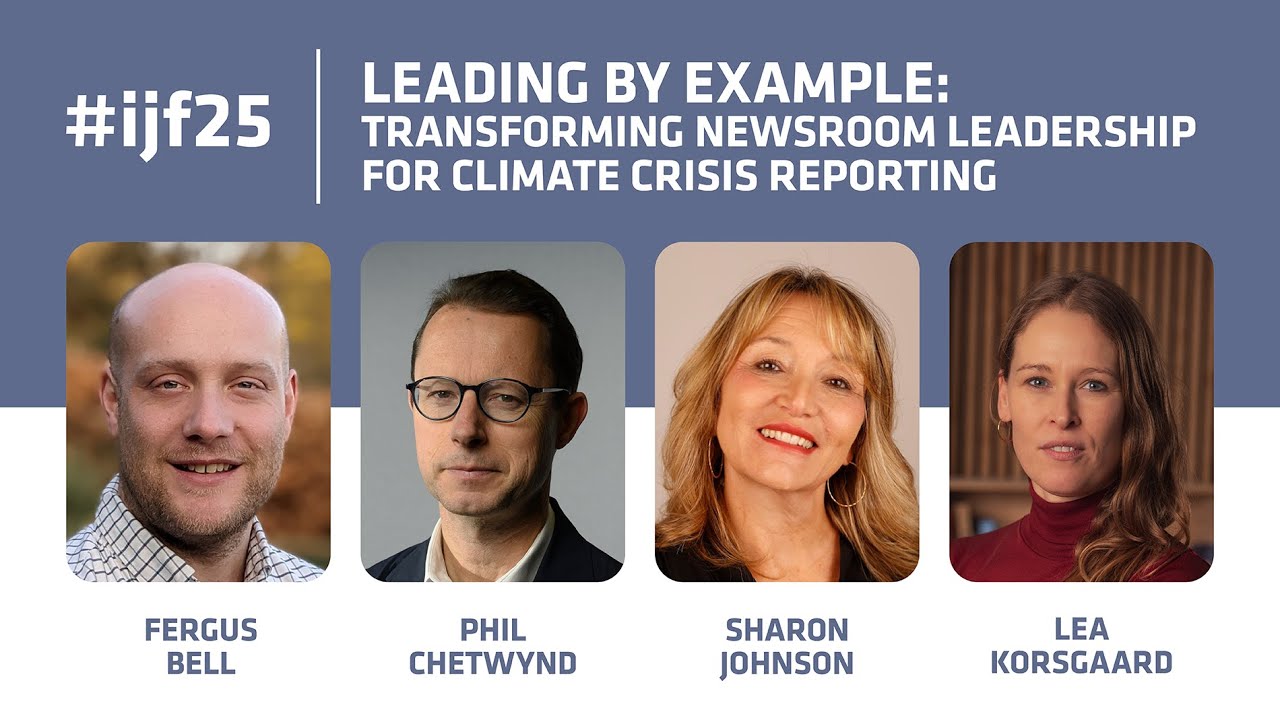 Leading by example: transforming newsroom leadership for climate crisis reporting