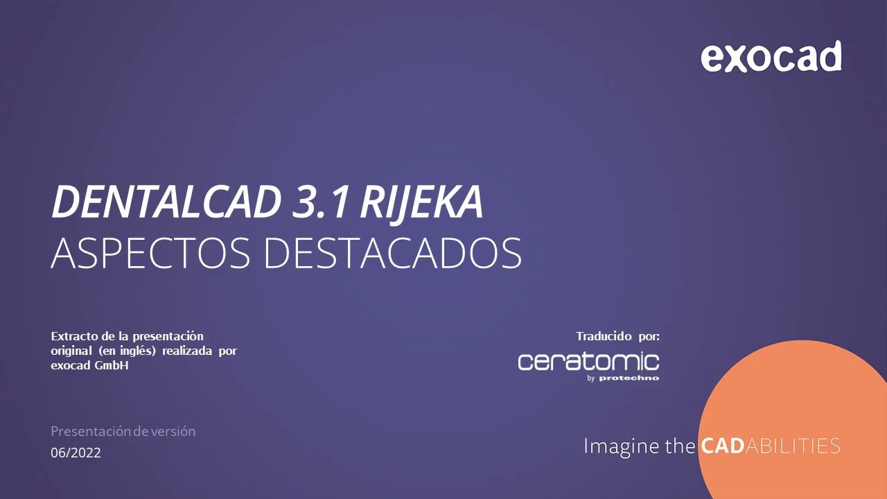 webinario presentacion exocad 3.1 Rijeka