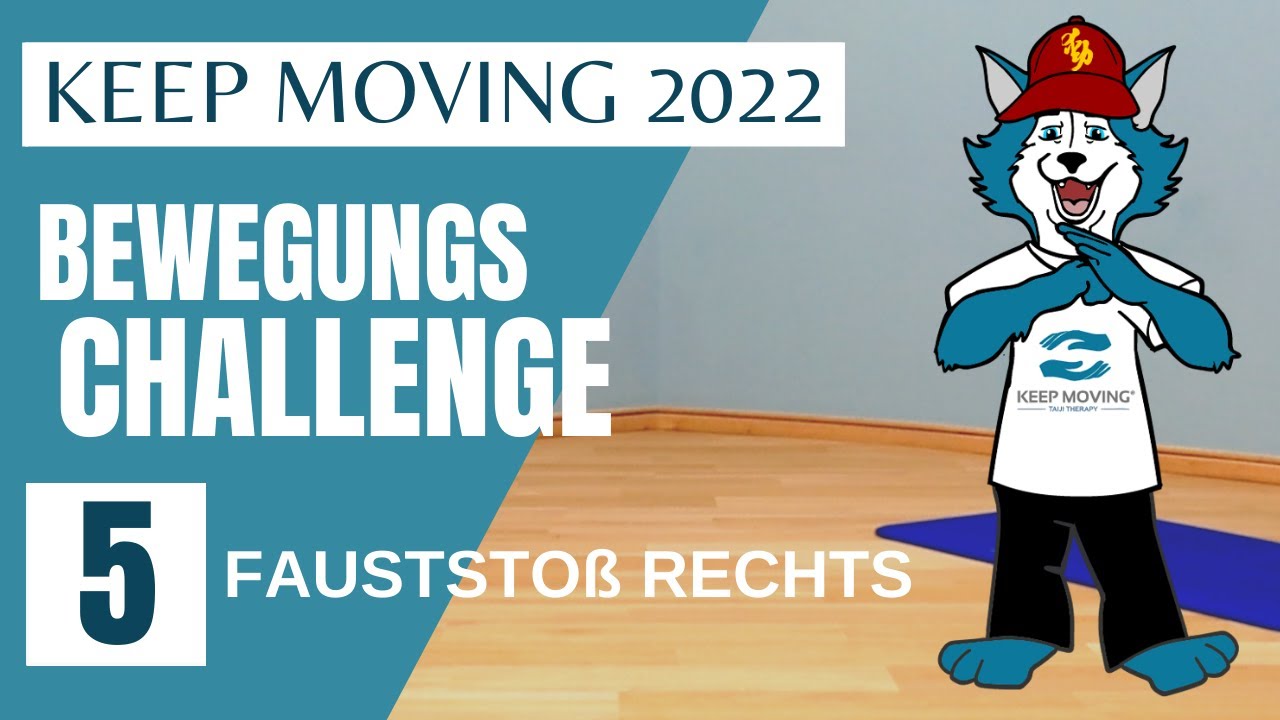 7 TAGE - 7 &Uuml;BUNGEN - 7 MINUTEN | DEINE BEWEGUNGS-CHALLENGE | &Uuml;bung 5# Fauststoss rechts