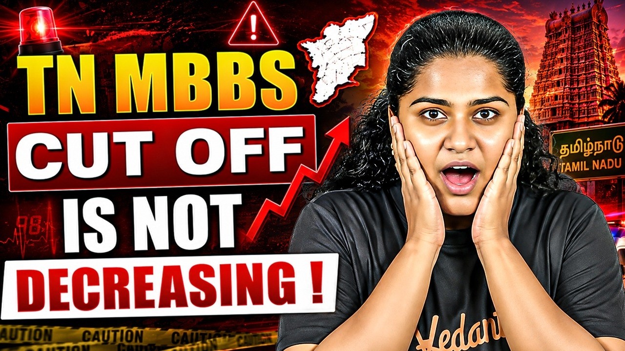 TN MBBS Cut Off Isn't Dropping! 😱 The Truth Every NEET Aspirant Must Know