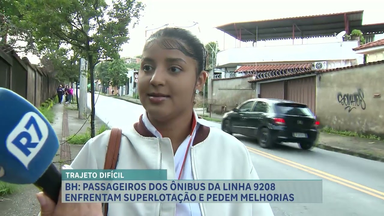 Superlotação e acidentes marcam viagens da linha 9208 em Belo Horizonte; passageiros pedem melhorias