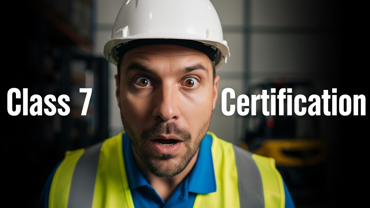 How to GET Class 7 Forklift Certification? (This Is How to Do It)