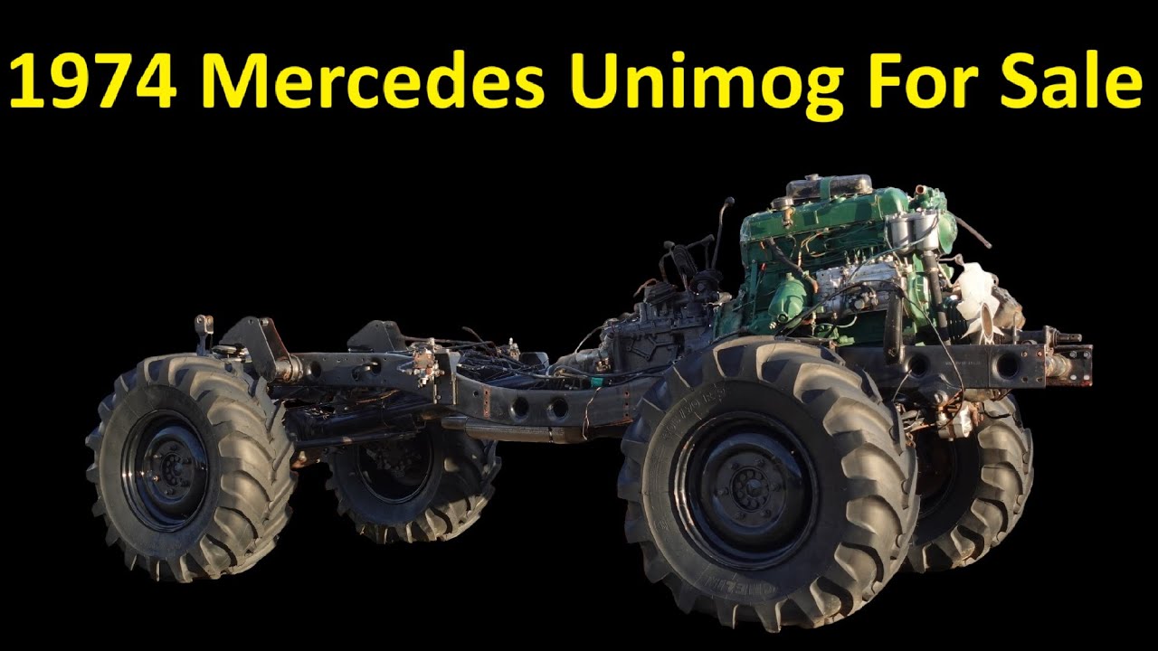 Mercedes Unimog 416 Diesel - Off-Road Titan with New Michelin XM47 Tires ~ ONLY 19 Hours!!