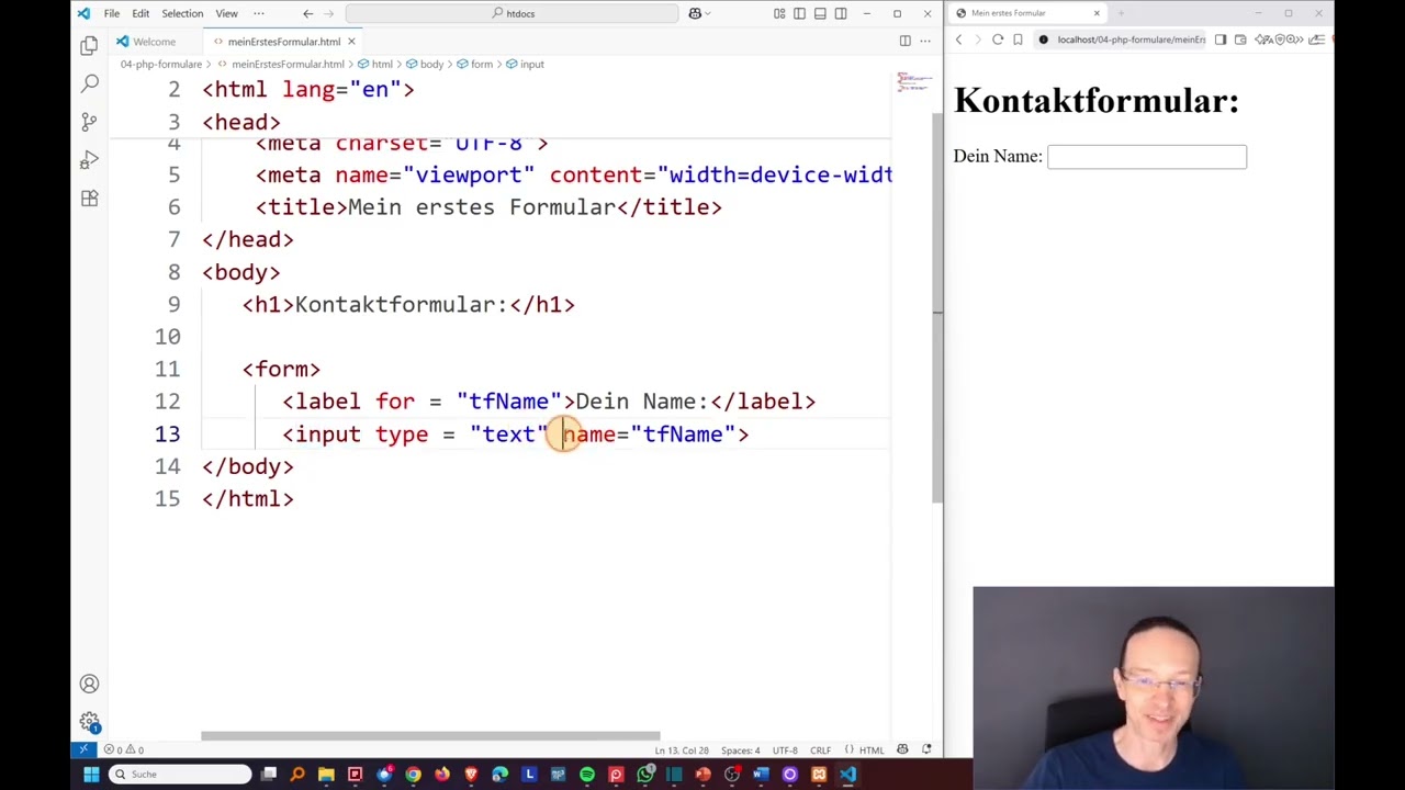 PHP Kapitel 4 - Formulare