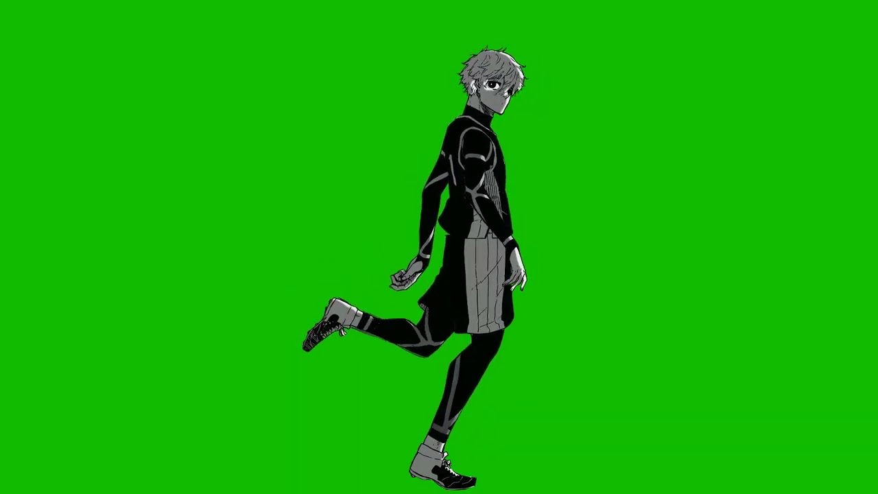 Nagi green screen manga animation ||Blue Lock||