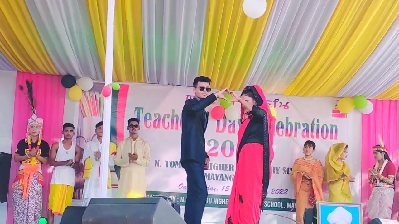 Fashion show of class 12st.student's N Tomchou hr sec. school🎀🎀