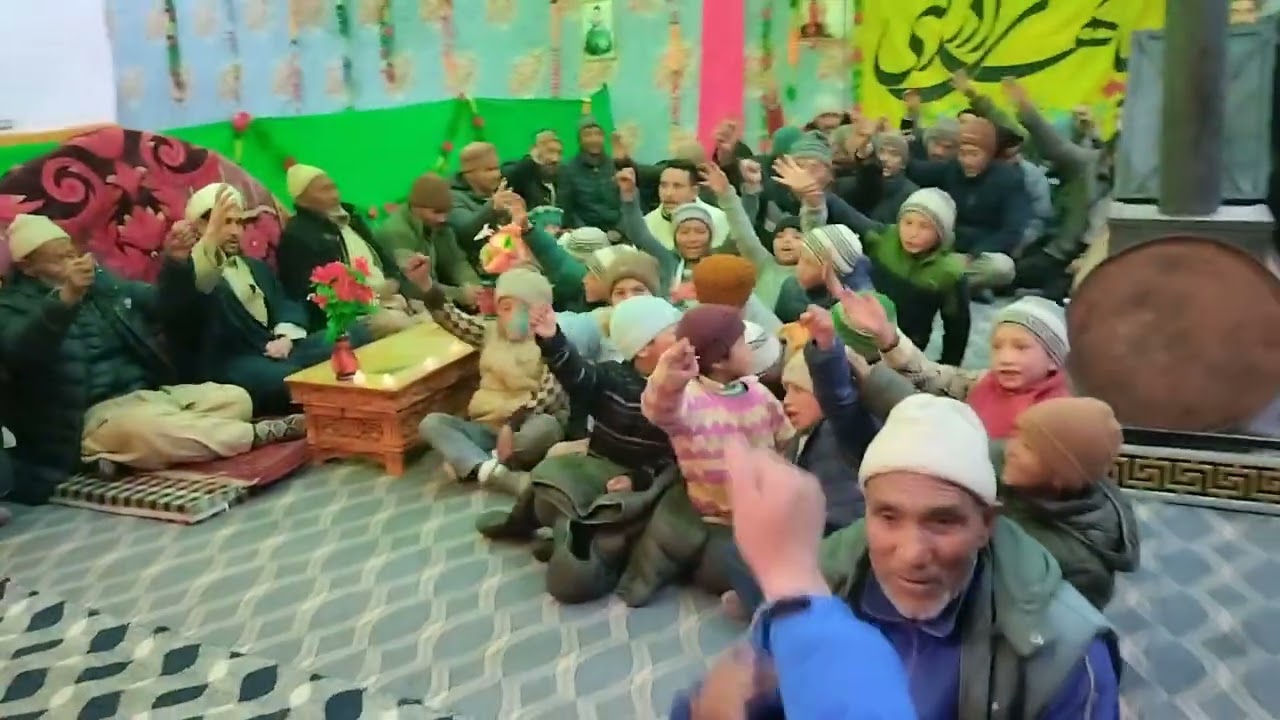 Glimpse of the celebration of Eid e Imam e Zamana at Imam Bara Tacha