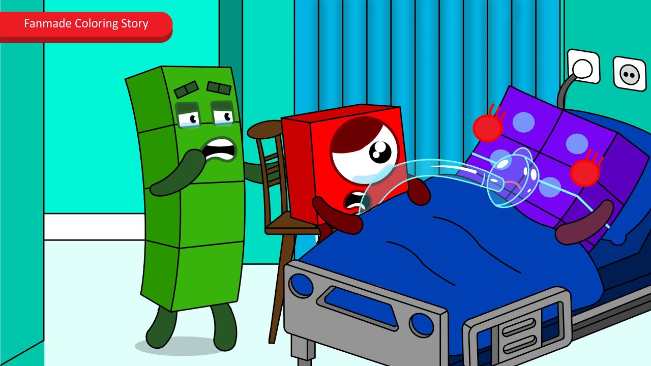 Успокаивающая песенка восьмерки из мультфильма «Кубики-близнецы»! Утешение для больного друга | Р...